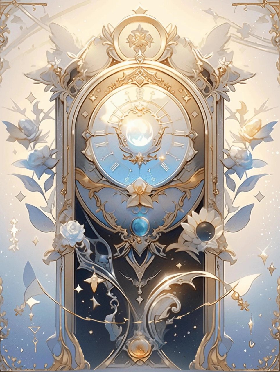 卡牌背景设计,可商素材