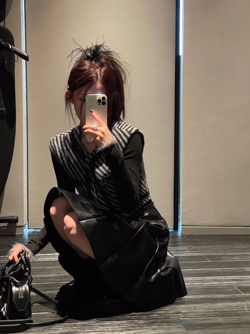 酒店居家对镜拍照pose📸 辣妹必备!