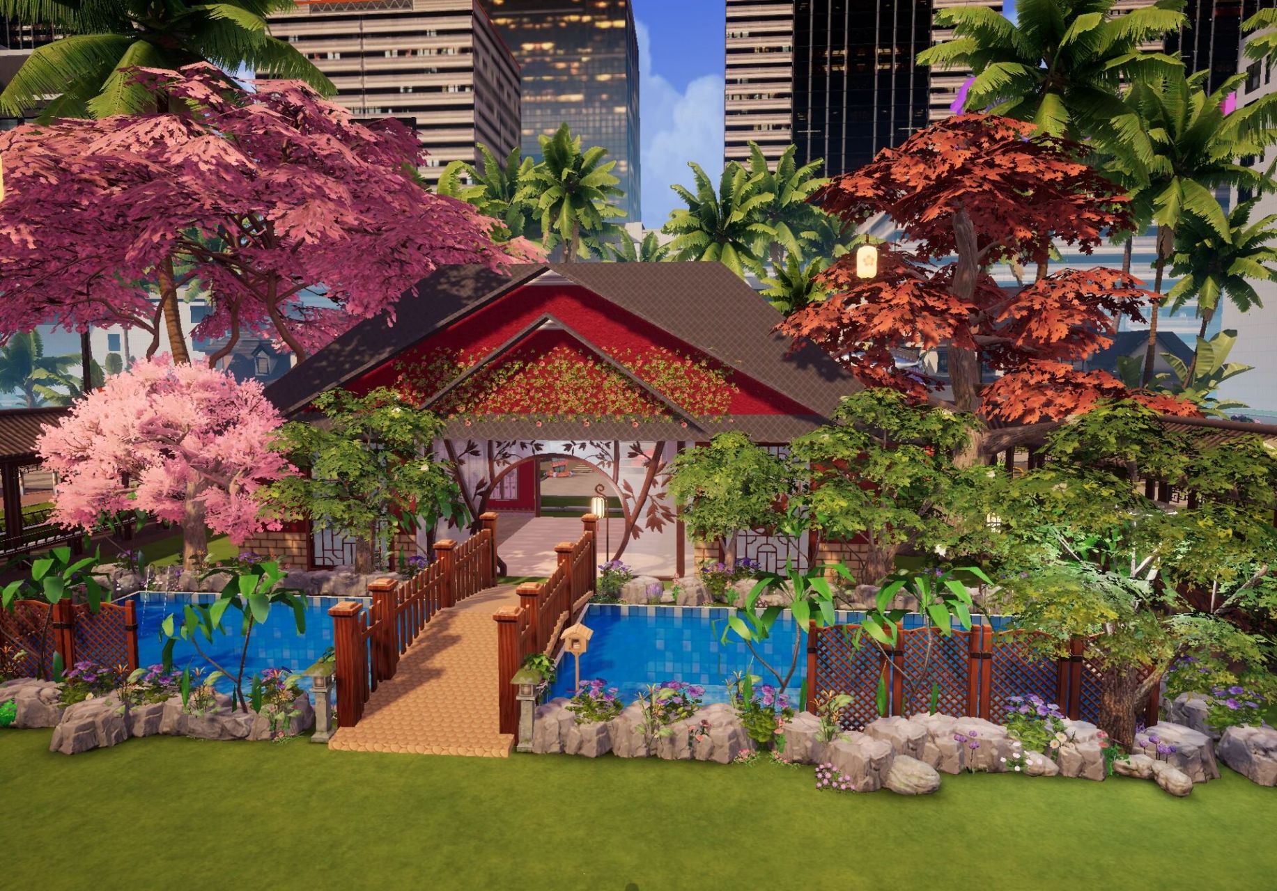 还未完工的古风小院