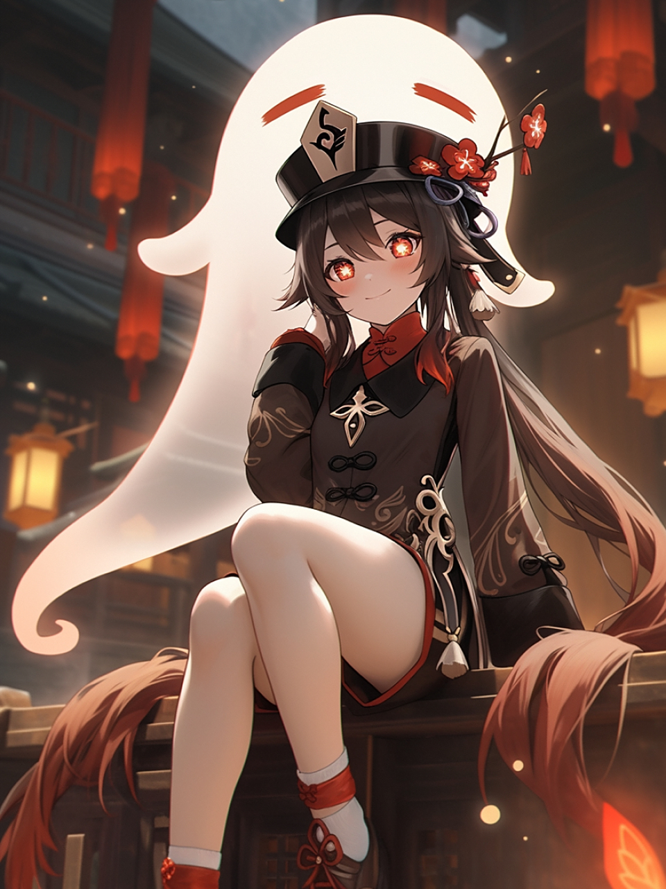 【原神壁纸】胡桃丨雪霁梅香丨part 2 (含完整咒语