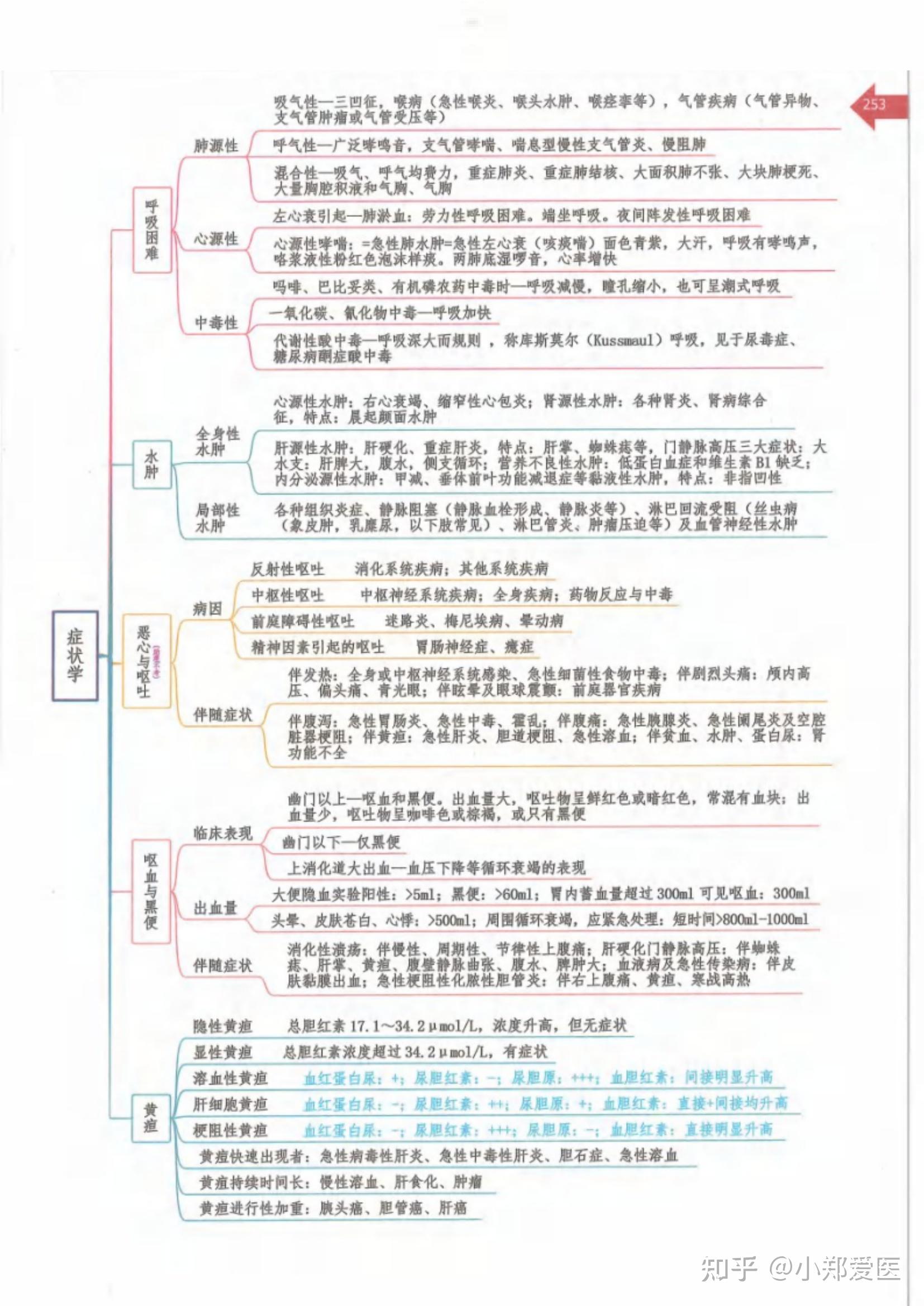 诊断学咯血思维导图图片