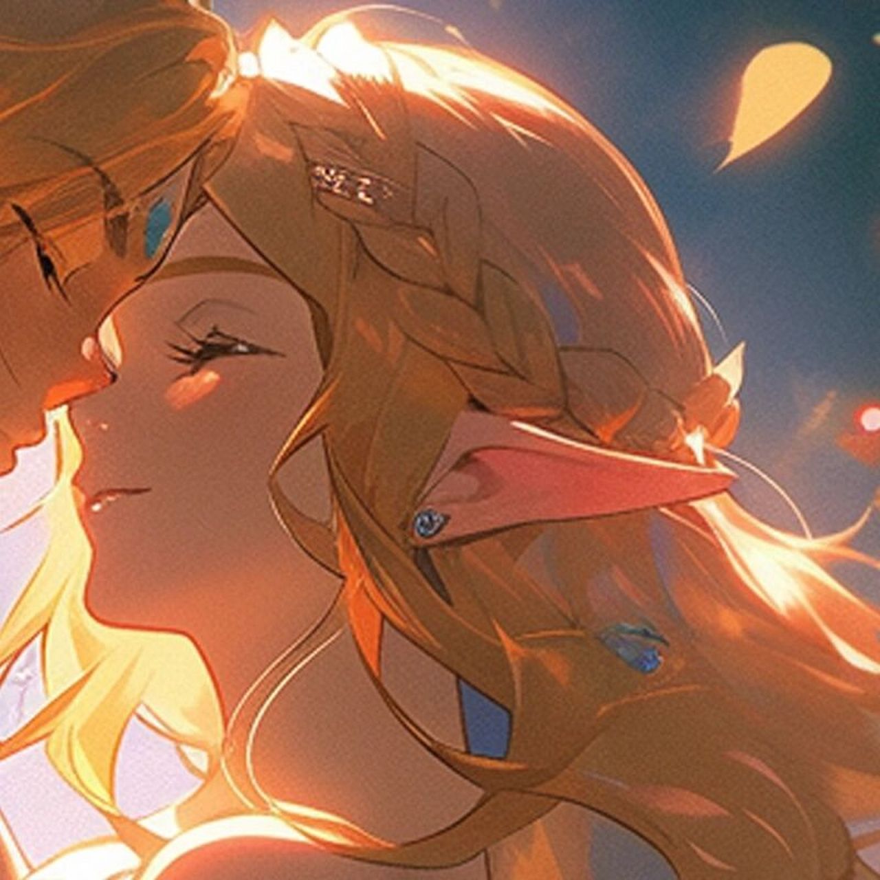 塞尔达传说|情侣头像|王国之泪