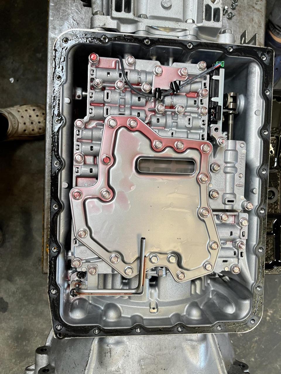 途乐7at全新自动变速箱指哪拆哪 代号:07a re7r01a 搭载英菲尼迪q50