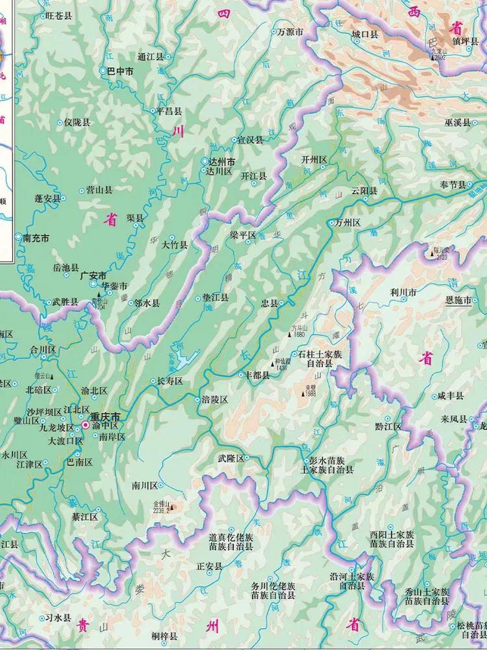 秀山县城地图全图高清图片