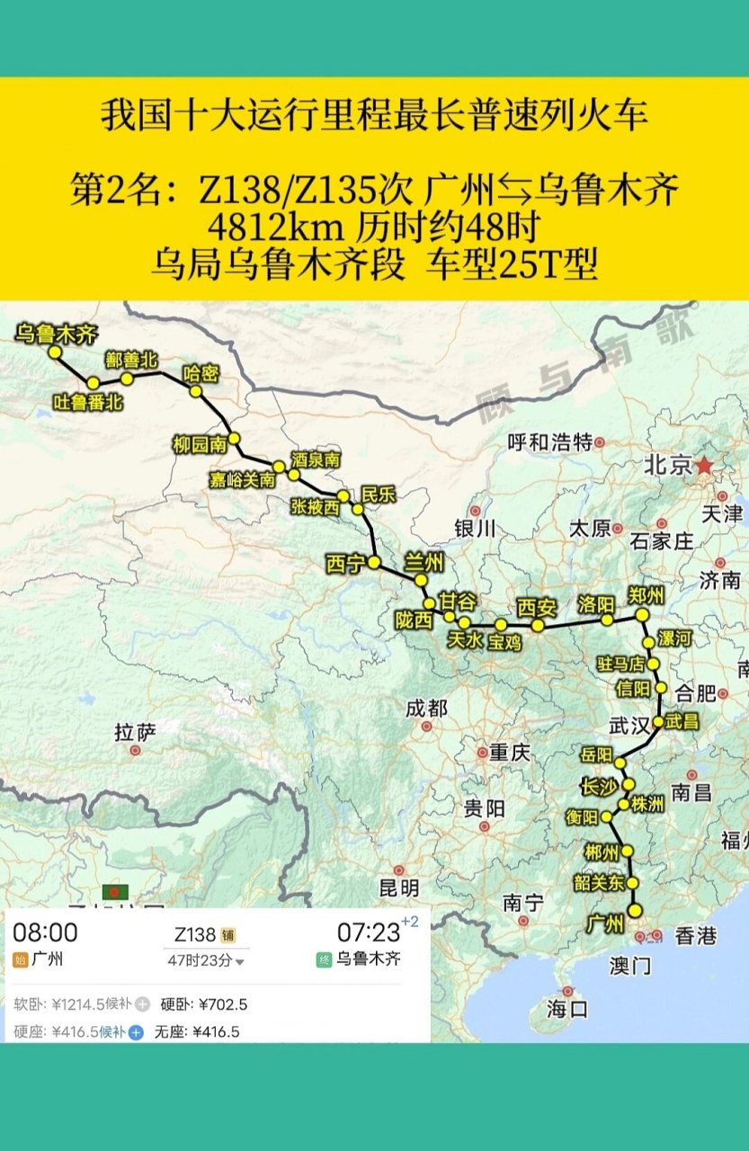 新疆疆内火车路线图图片