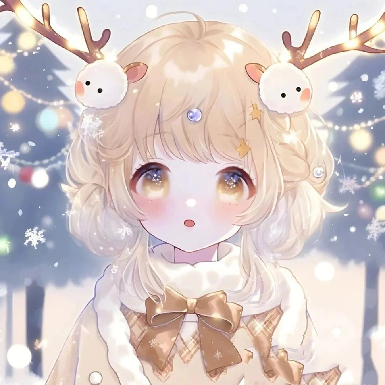 可爱的小鹿头像 好看头像