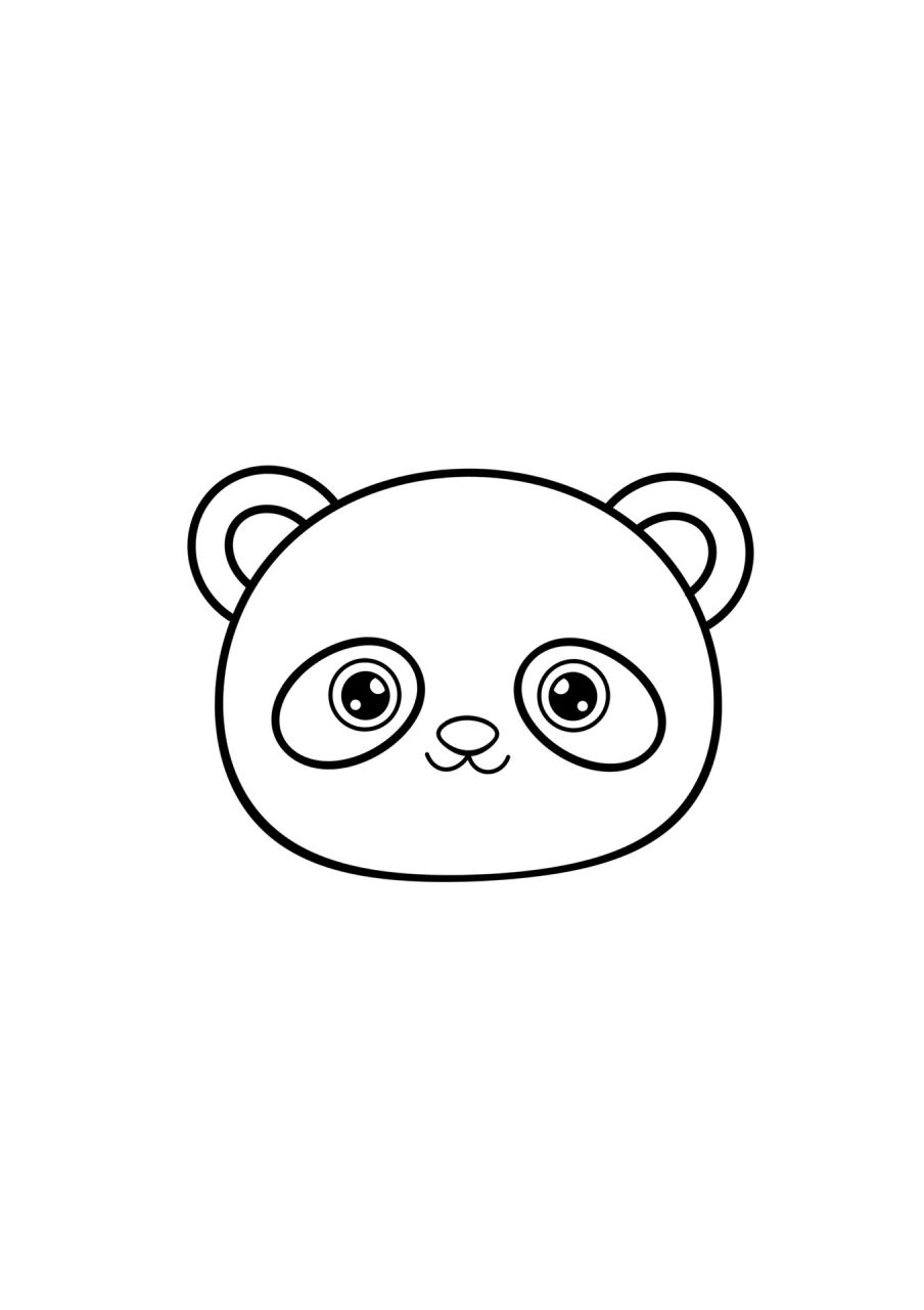 大熊猫简笔画来啦 萌萌的熊猫简笔画教程,爱吃竹子的国宝大熊猫创意画