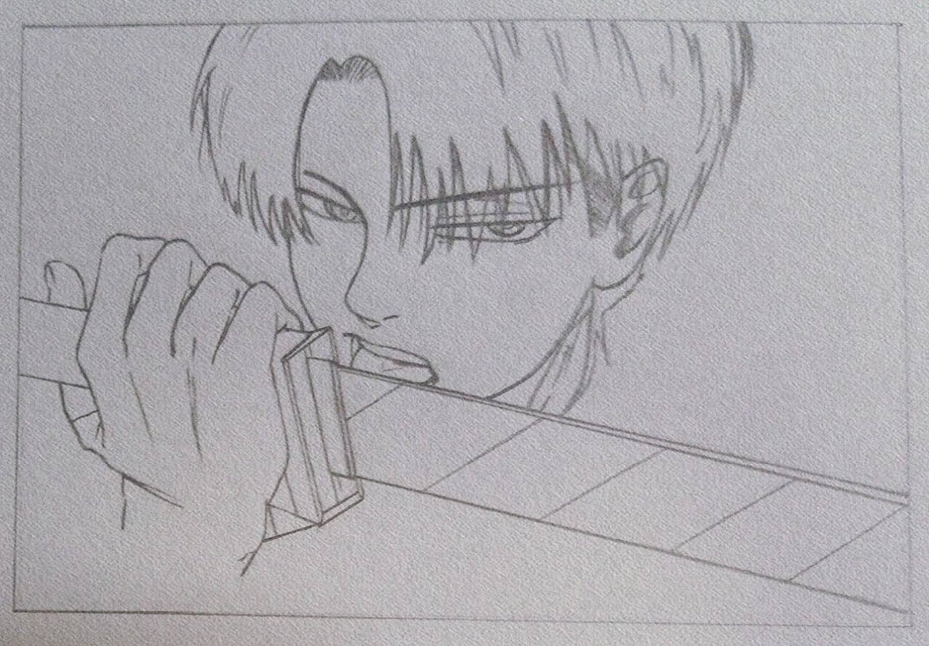 利威尔手绘过程图