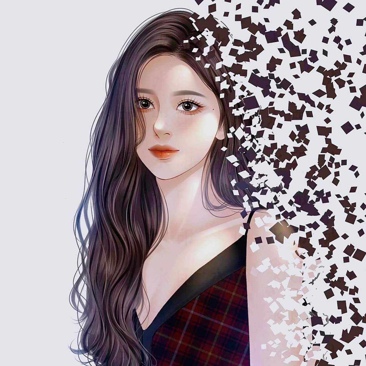 高冷女生头像|暗黑系头像|御姐头像 97冷艳酷飒风格头像,充满神秘感