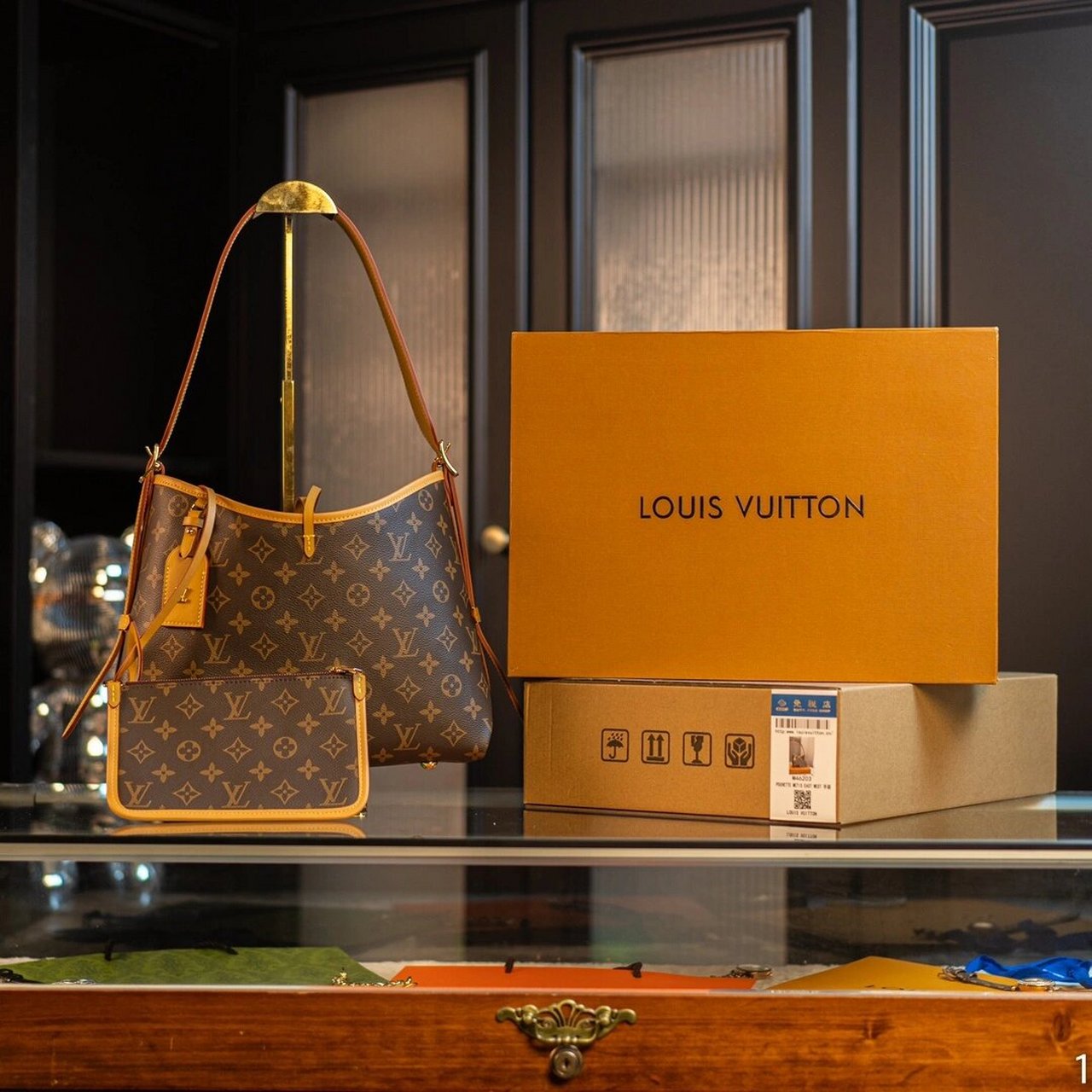 lv/路易威登 carryall 手袋 新款购物袋 p290 配原版折叠礼盒9777