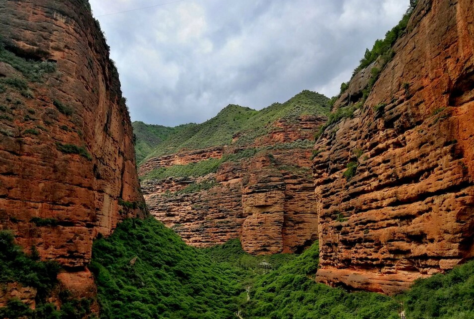 临潭县景点 临潭县 冶力关 冶海冰图 朵山玉笋 石门金锁 洮水流珠