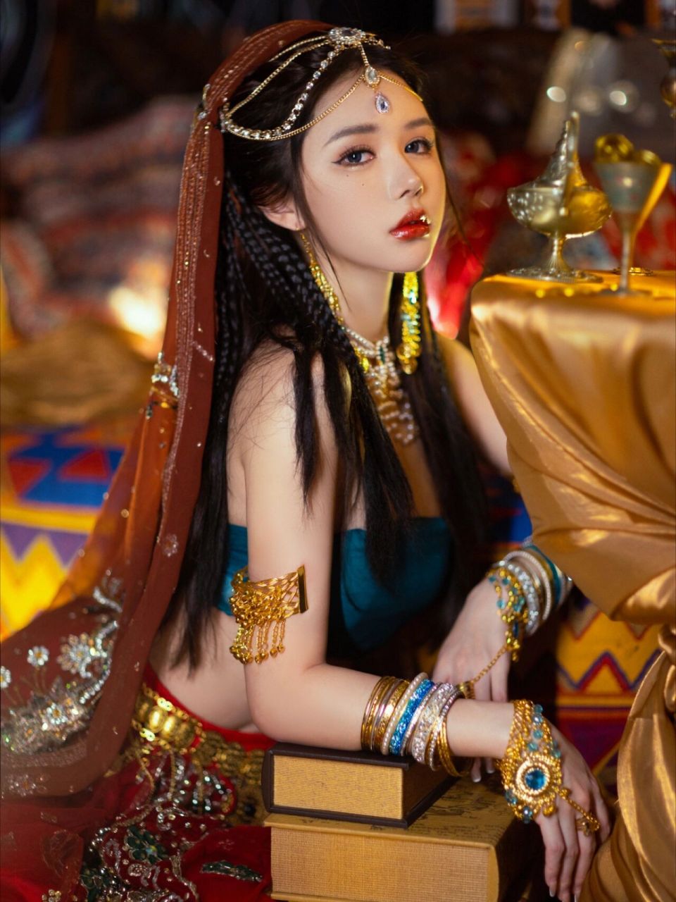 出镜  摄影 兔麻麻 发型 西域风情 楼兰美人 楼兰公主 异域美人 狗珑