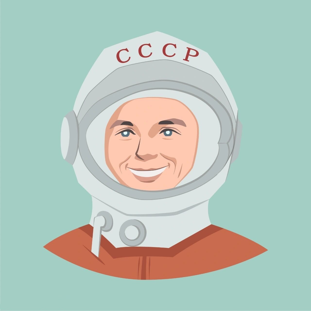 世界伟人头像插画(一) 扁平风插画:近现代世界伟人头像(一) 科学家