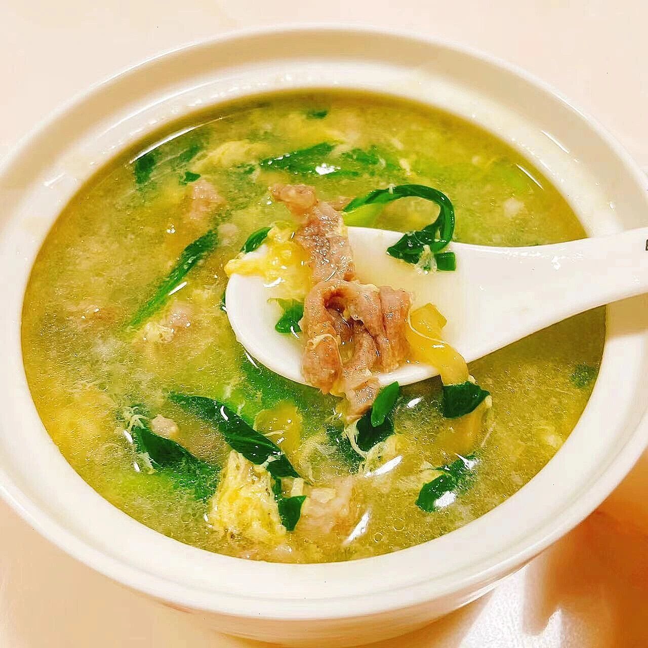 9696鲜掉眉毛的榨菜肉丝蛋花汤!