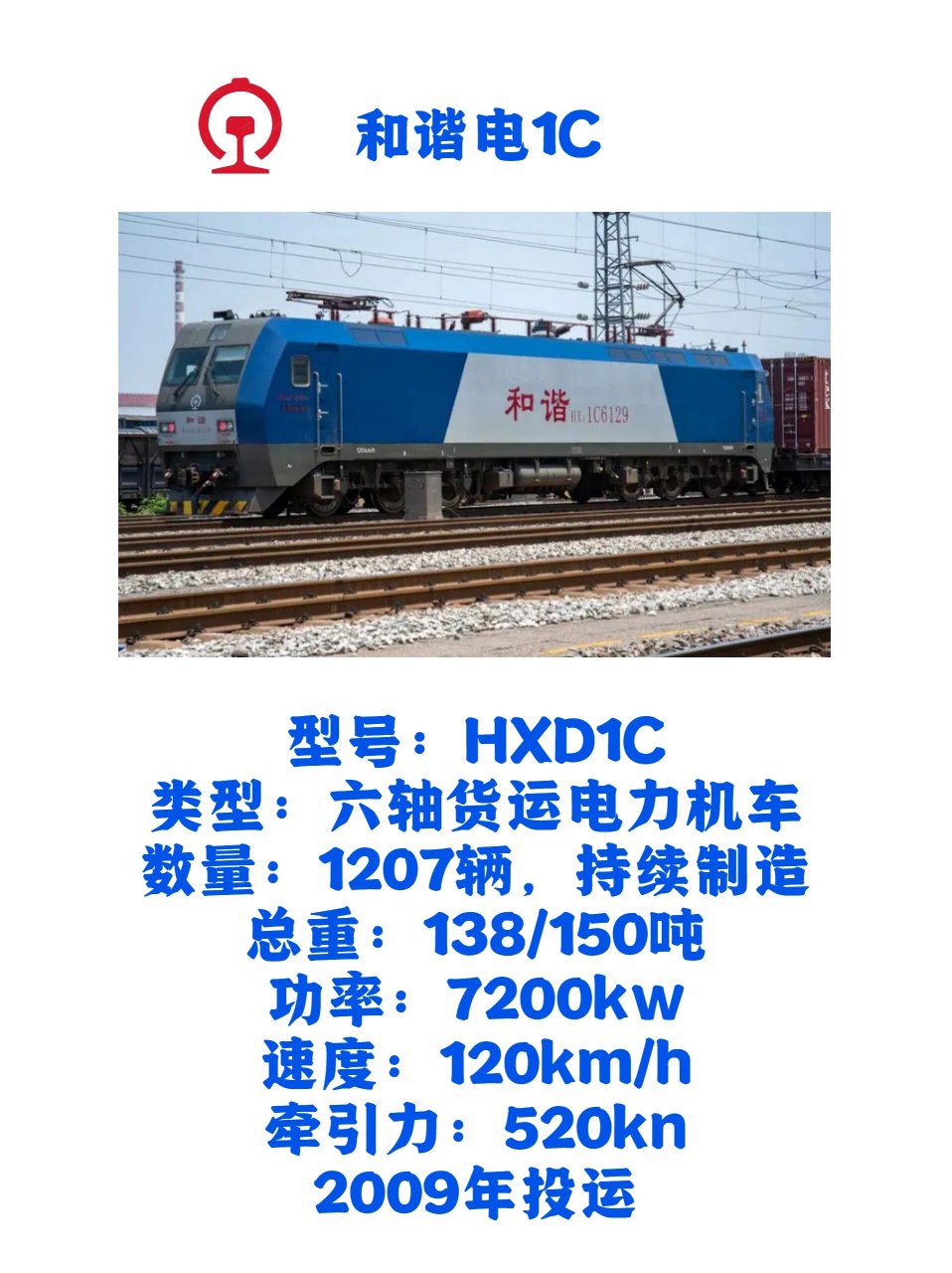 hxd1型电力机车参数图片