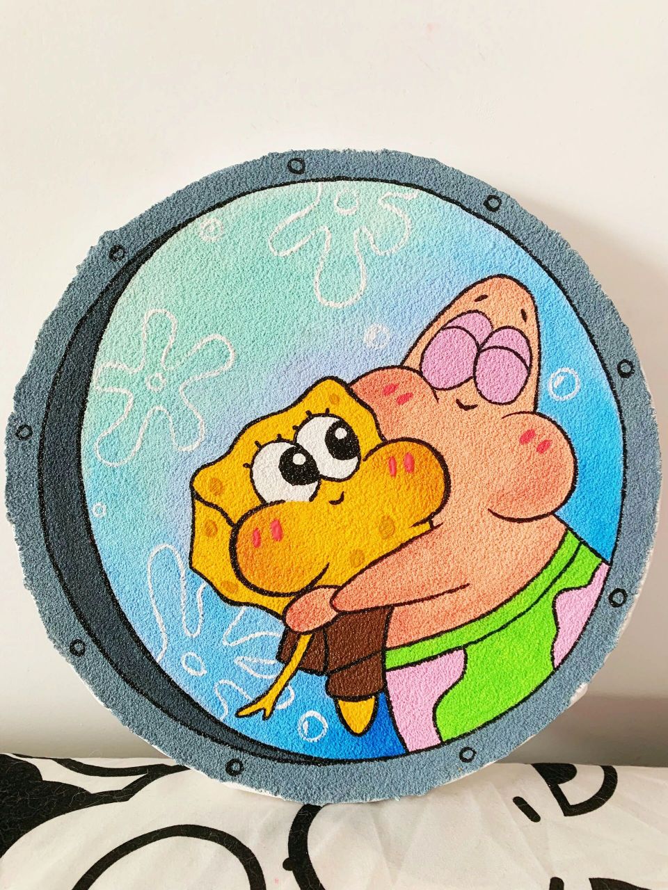 q版海绵宝宝派大星 就是拍不出那感觉 还是实物更好看一些 海绵宝宝