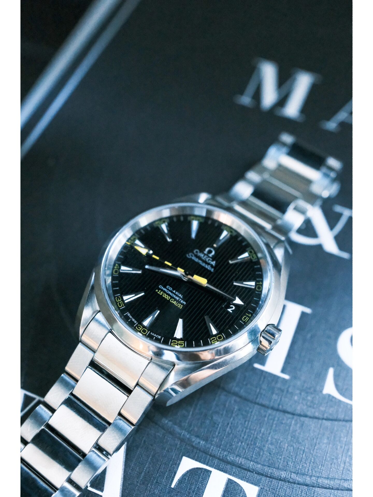 新入一支欧米伽海马at150"大黄蜂"