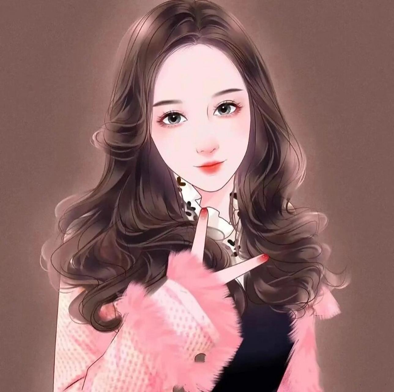 换个头像吧,清纯秀丽女生动漫头像知性大方 更新这组优雅大方又知性