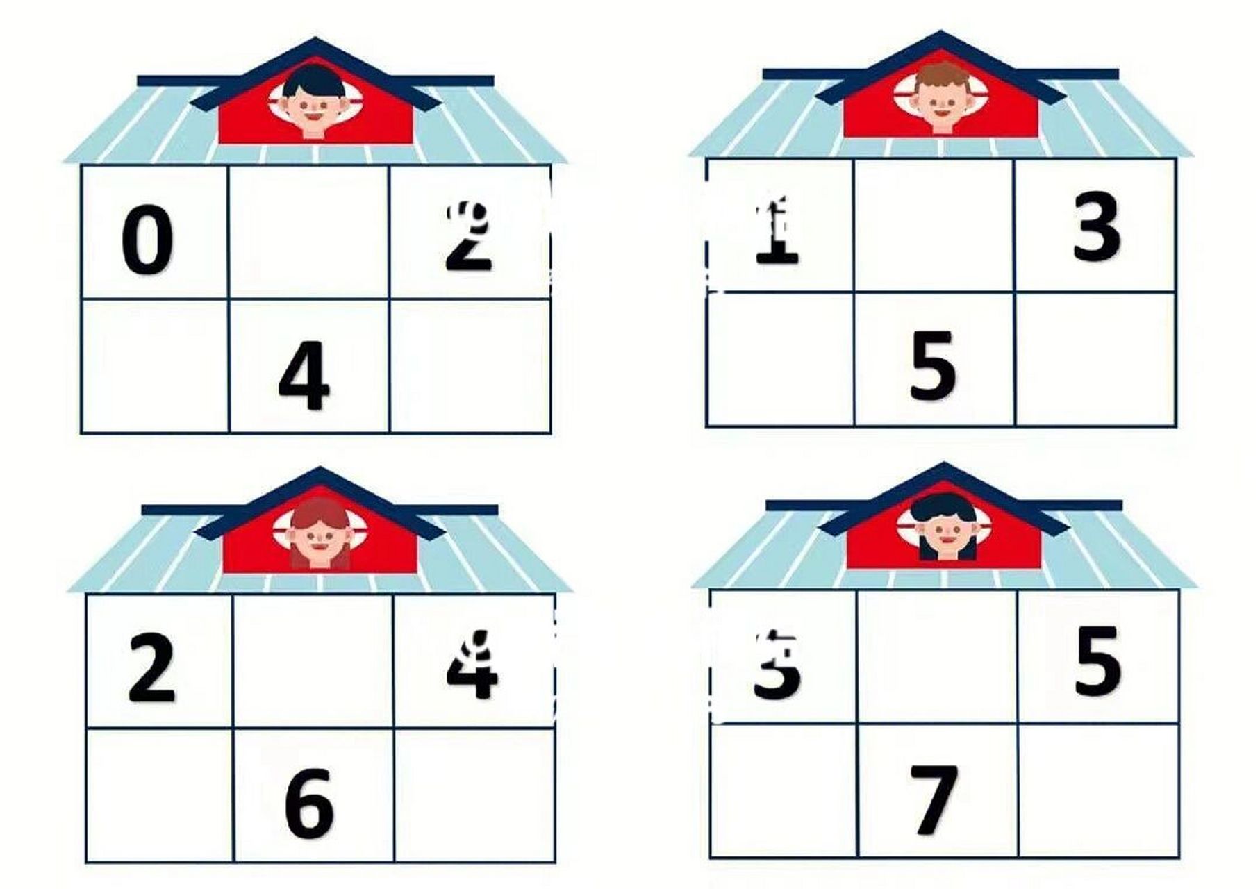 【幼师必备】益智区自制玩教具——相邻数 #幼儿园# #幼师# #幼师必备