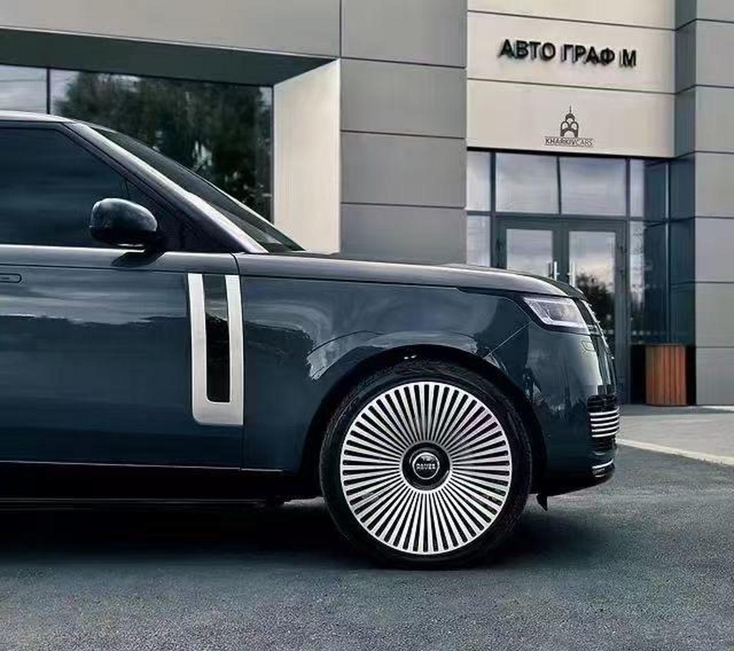 悬浮轮毂.路虎揽胜改装新款网红悬浮锻造轮毂