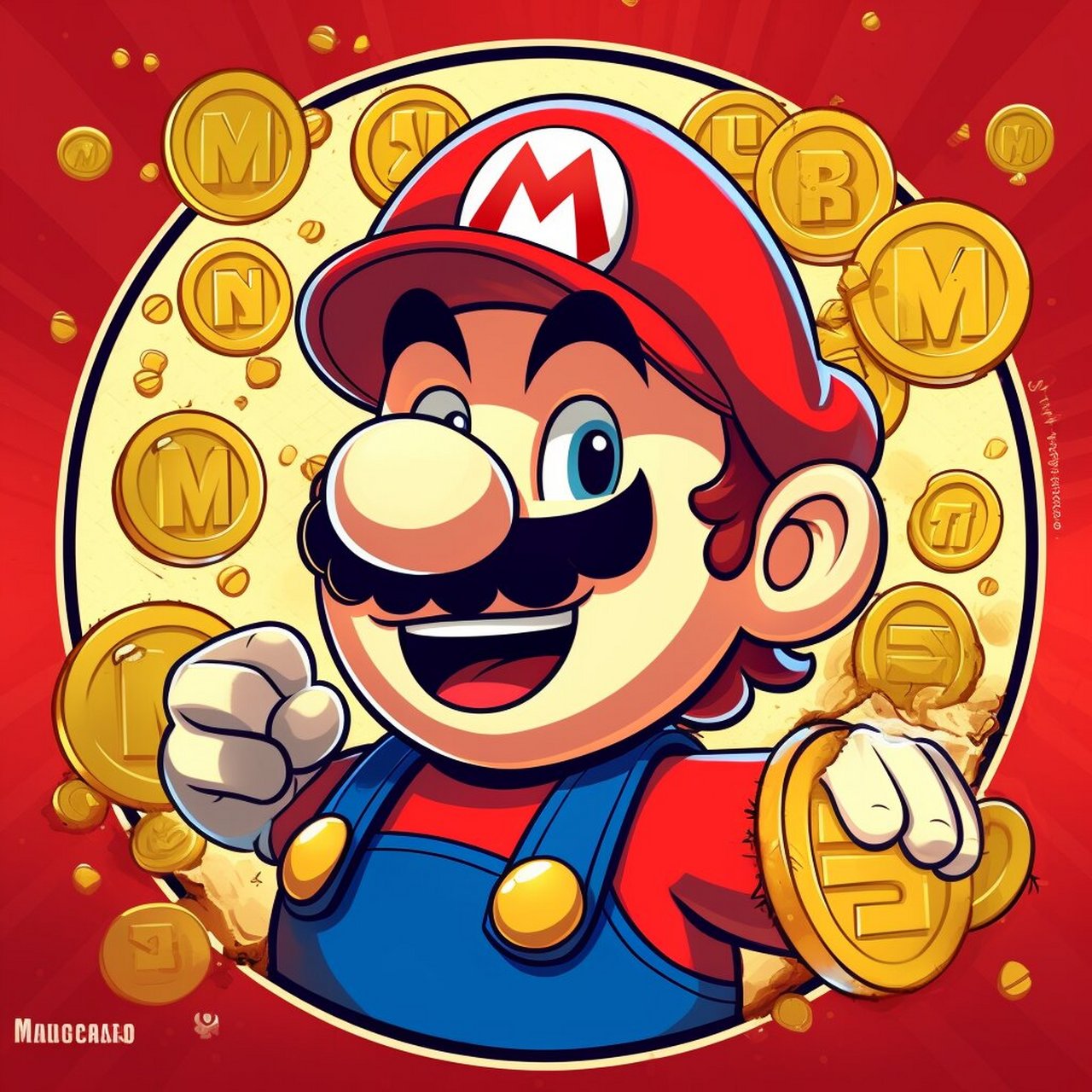 金币大叔马里奥头像合集 飞狐设计,专注分享好看的壁纸,头像,所有素材