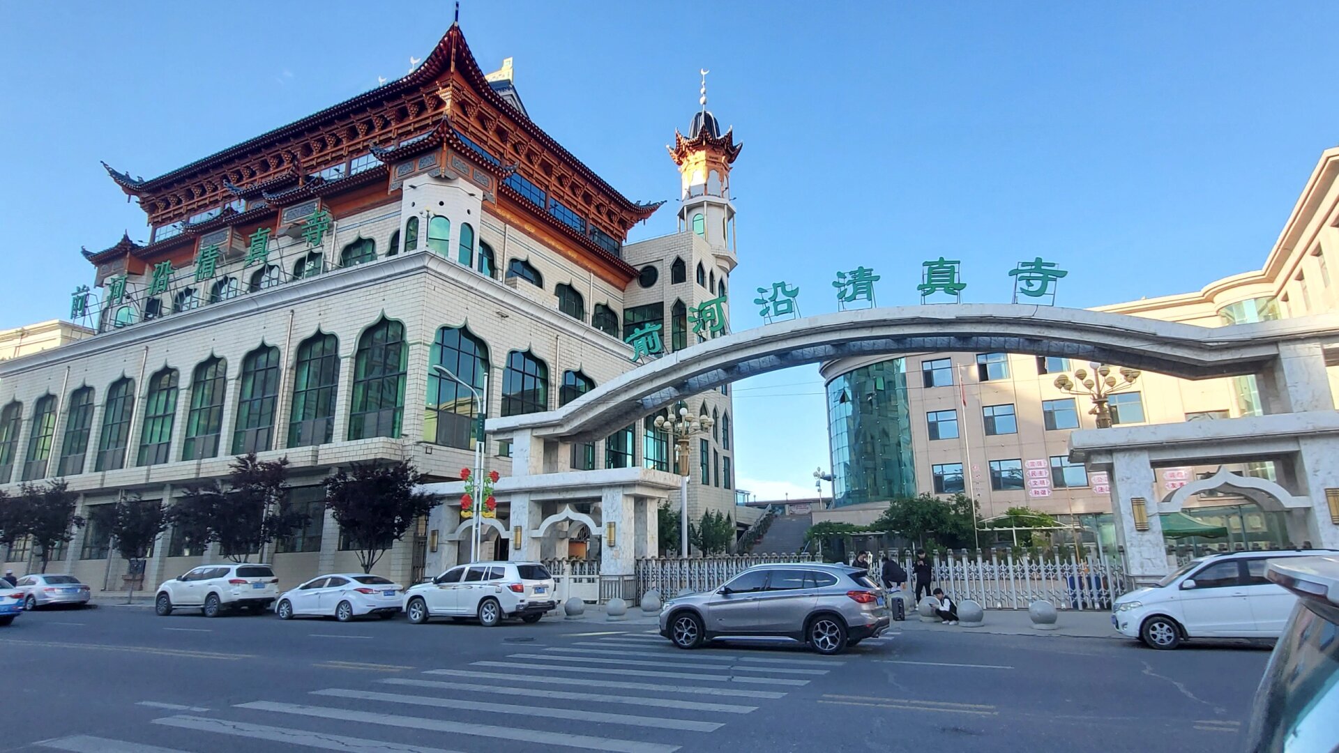 临夏西郊清真大寺图片