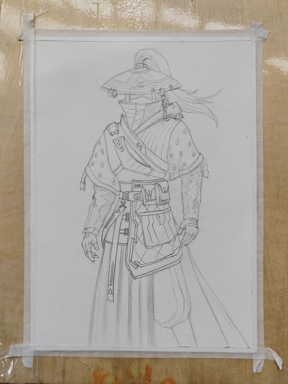 【浪客战士】吃鸡手游角色绘画 吃鸡手游角色绘画