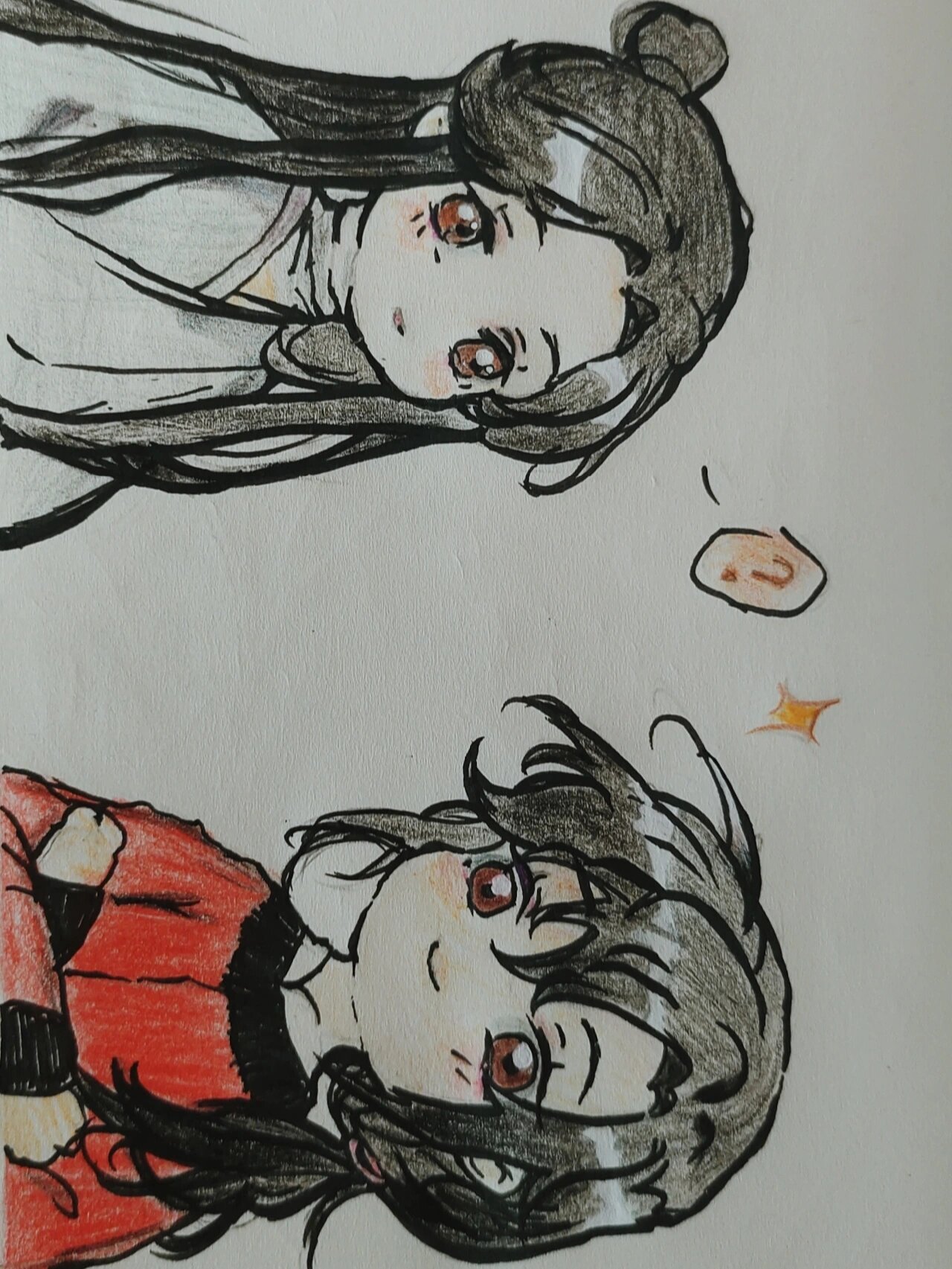 谢怜花城q版(附过程