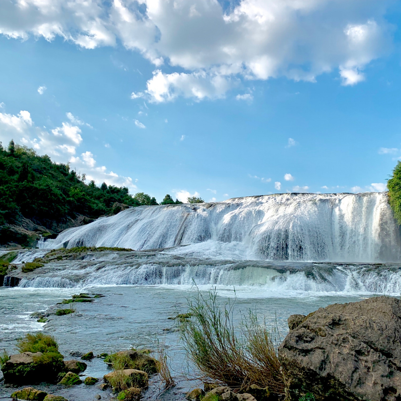 86年版本《西游记》片尾曲拍摄地就在这里 陡坡塘瀑布是86版《西游记