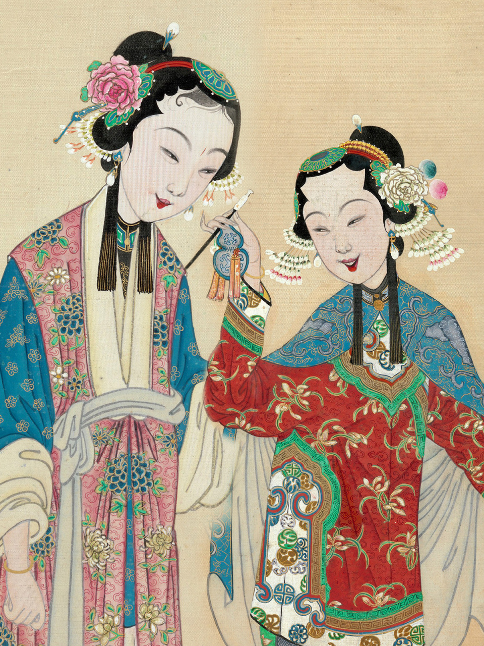 珍藏100张戏曲人物工笔画 喜欢就赏我一颗 高清图片你值得收藏 02