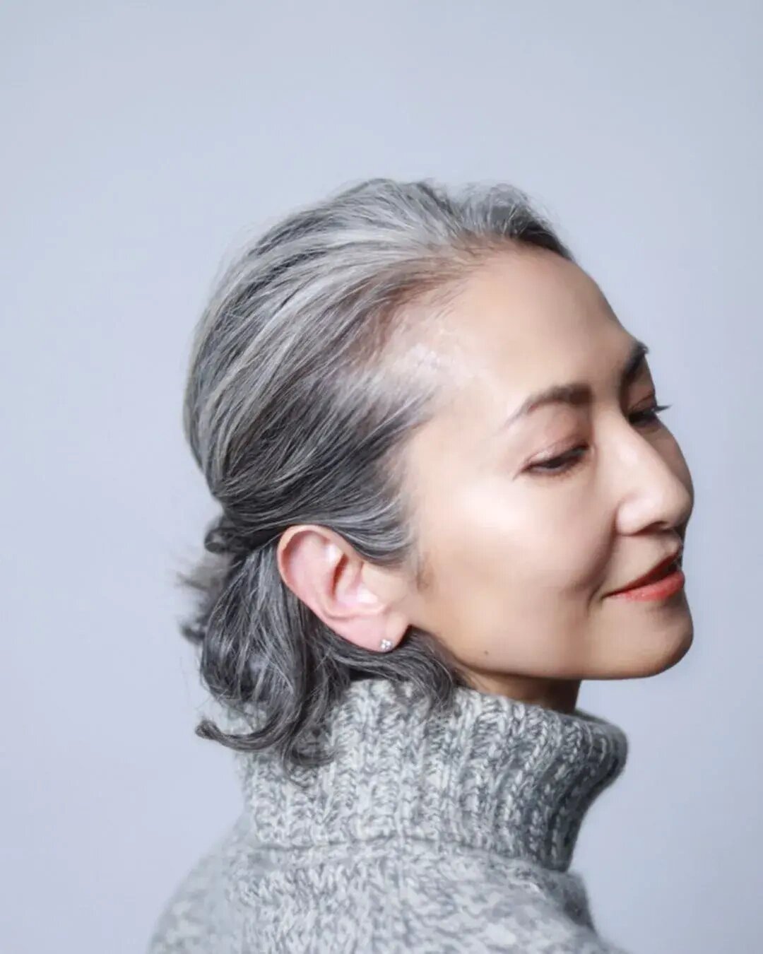 50 银发奶奶发型参考