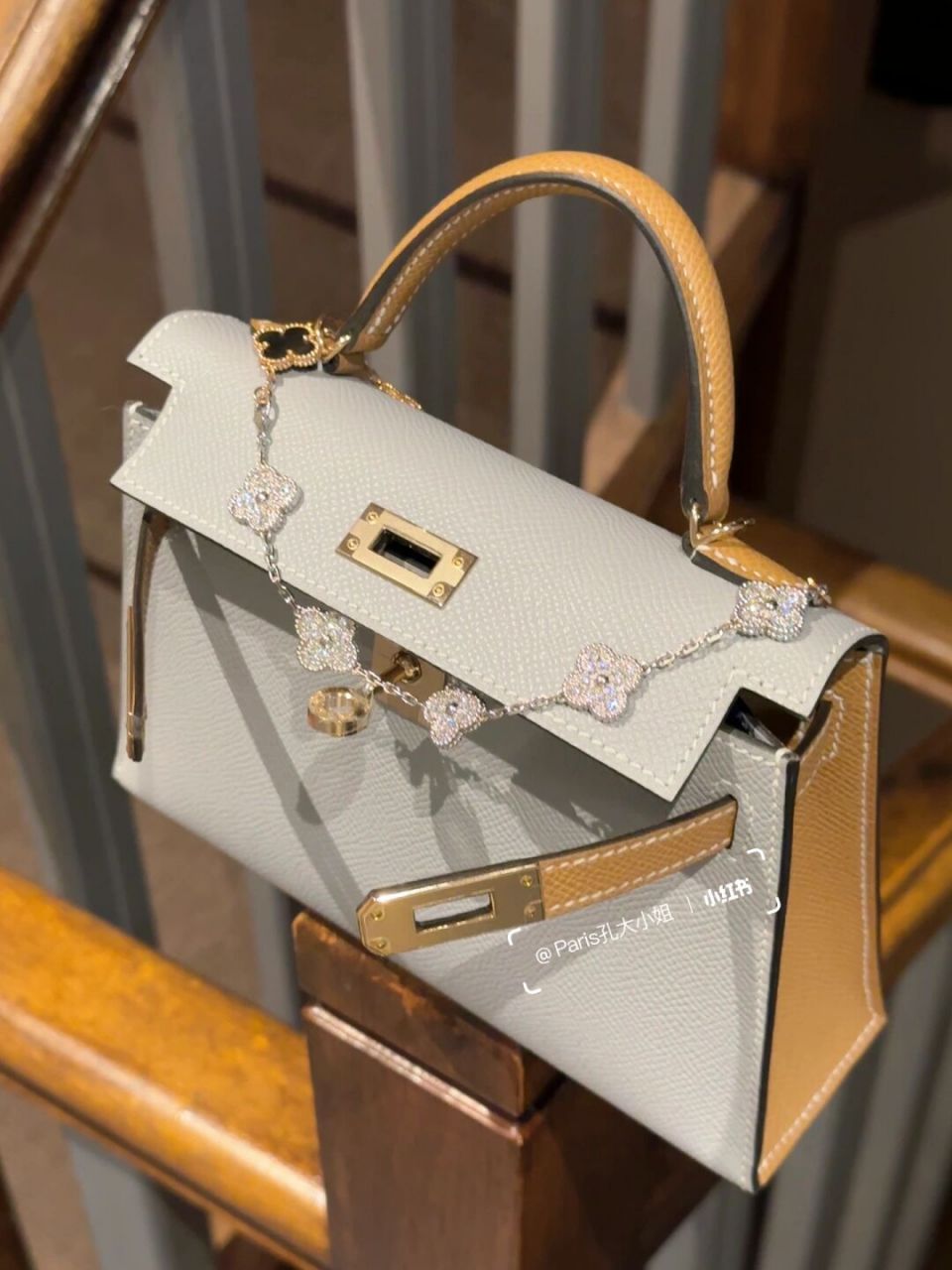 的最满意的一只so～ 	 #巴黎生活# #爱马仕# #爱马仕minikelly二代