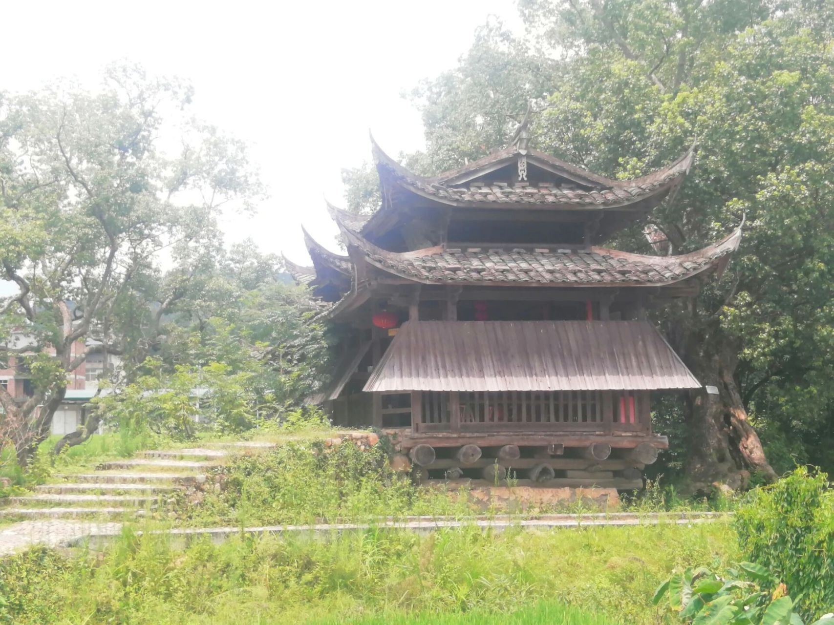 村头的玉沙桥 连城县四堡镇马屋村