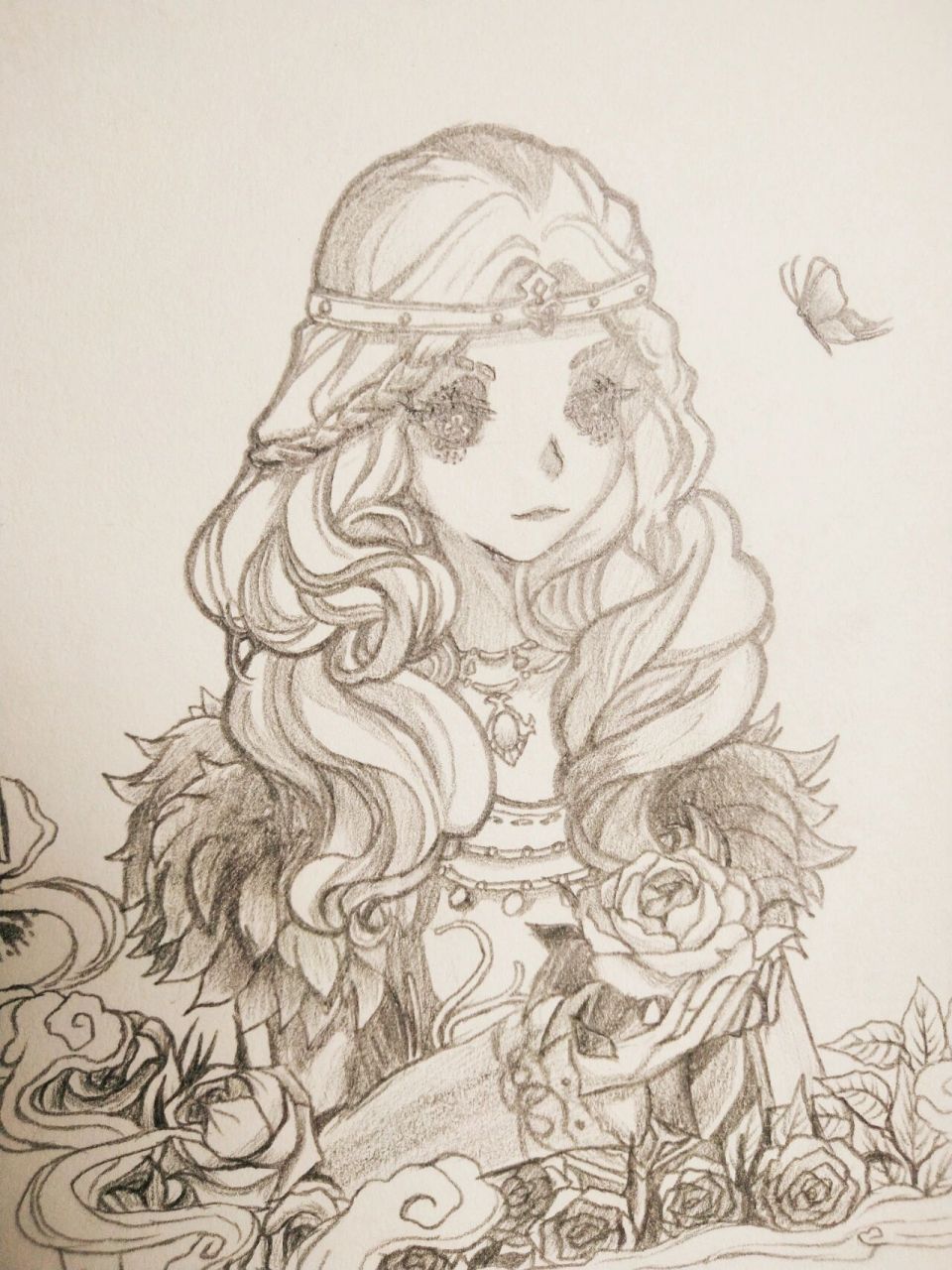 第五人格绘画 新年的第一幅画和竞技场的第一件裙子