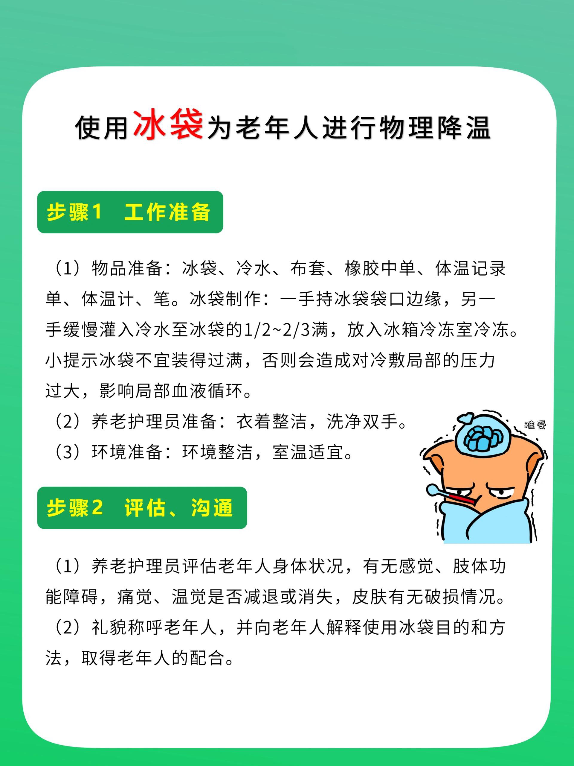 冰袋的使用方法