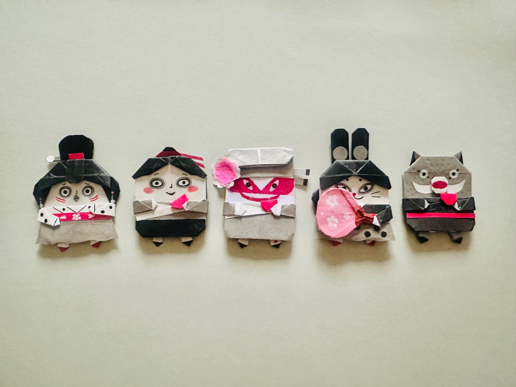 折纸中国奇谭《鹅鹅鹅》全员到齐 太喜欢这个风格了 全员到齐