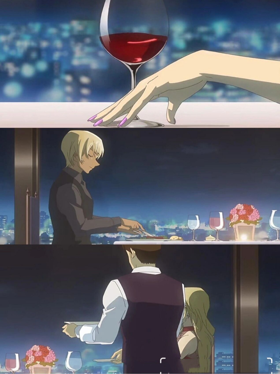 柯南| 哇哦75安室透&贝尔摩德的浪漫约会99 贝姐美丽真的无穷呀