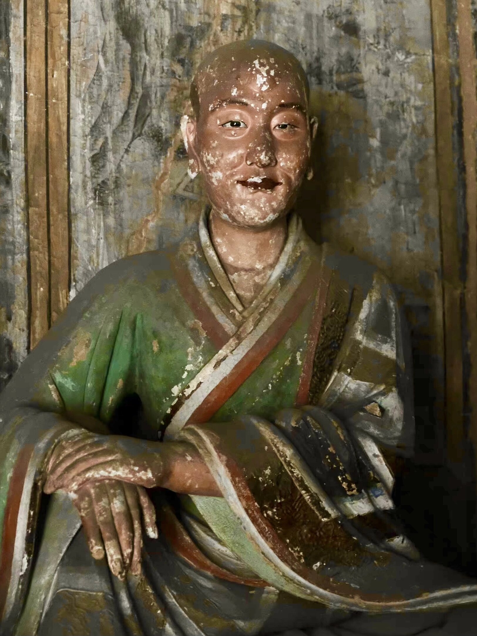 山西无人问津的泥塑,感觉下一秒就要活过来