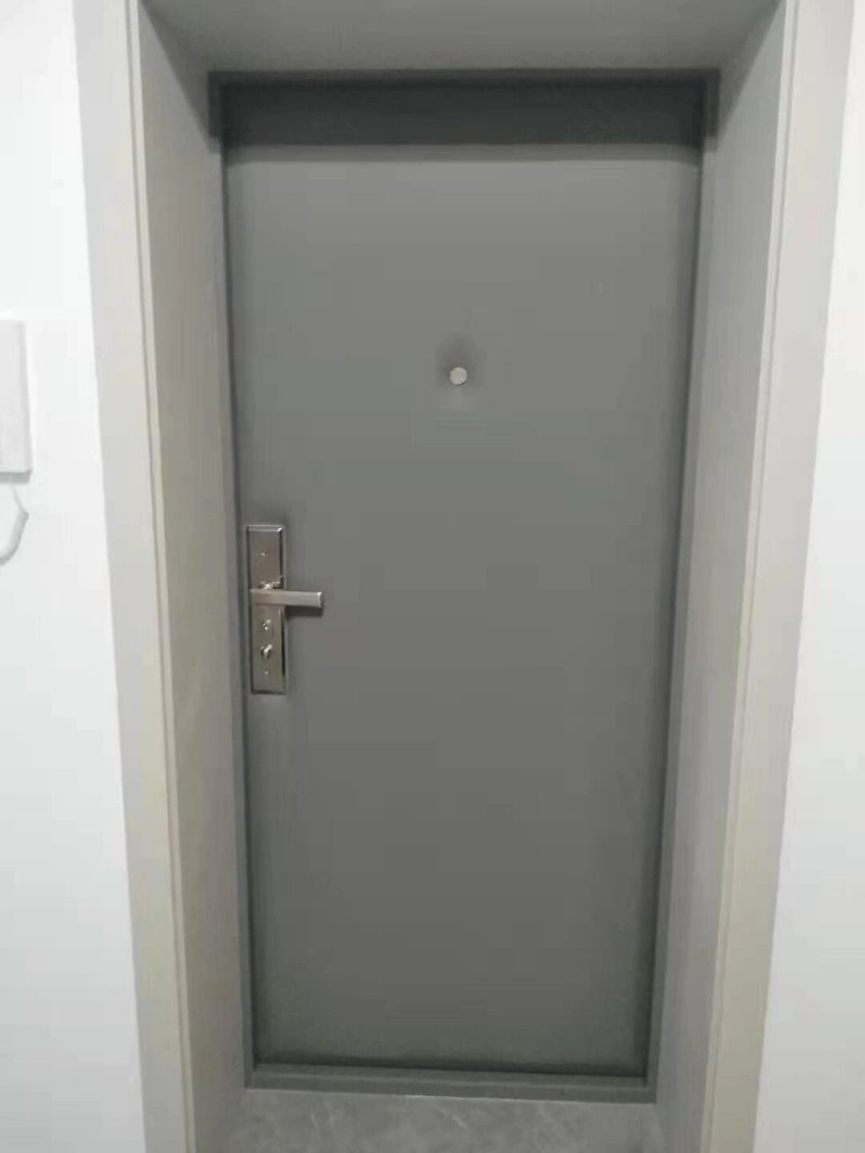 多款防盗门软包完工效果 软包门具有 隔音 密封 防风 美观 改色等诸多