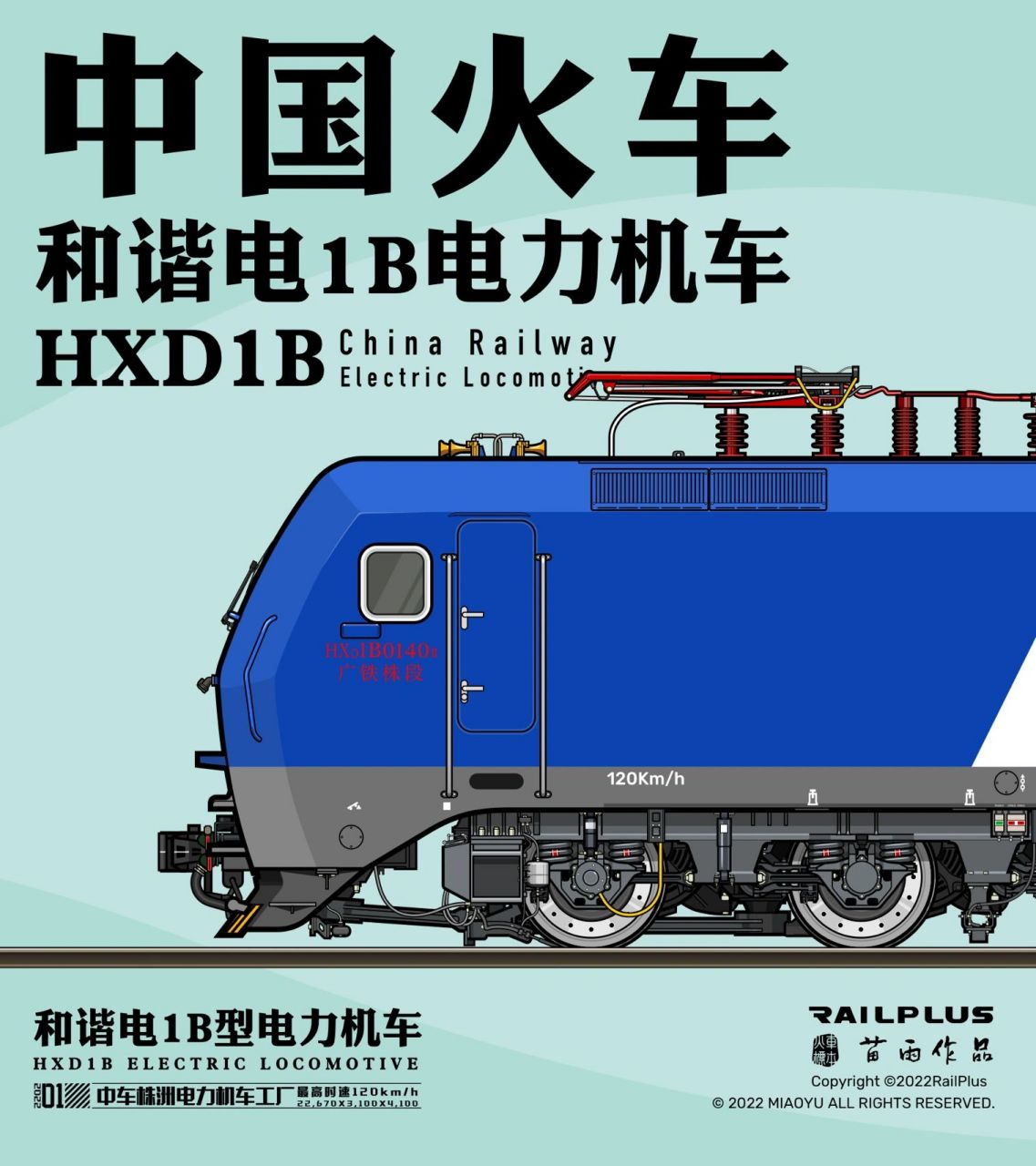 hxd1型电力机车参数图片