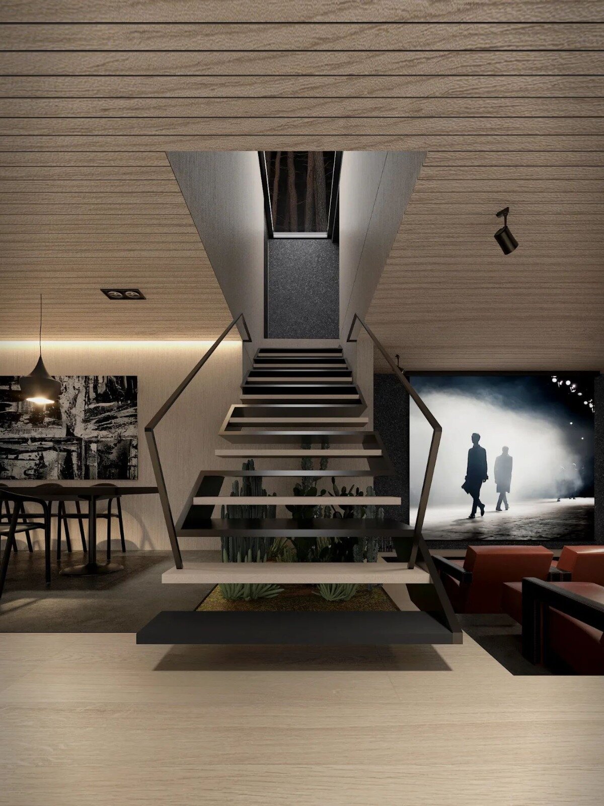 谢谢你下沉式客厅,把家装成住不起的样子09