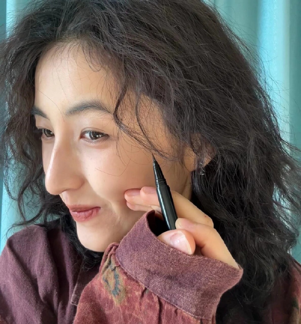 张子枫‖佑希同款鬓角痣90 一起追剧9292