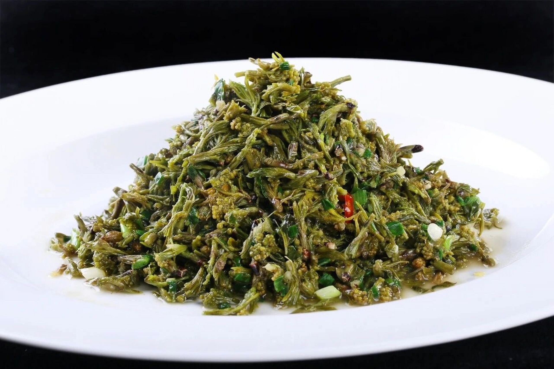 信阳将军菜 将军菜流传于鄂豫皖革命根据地——信阳新县,以花儿菜为最