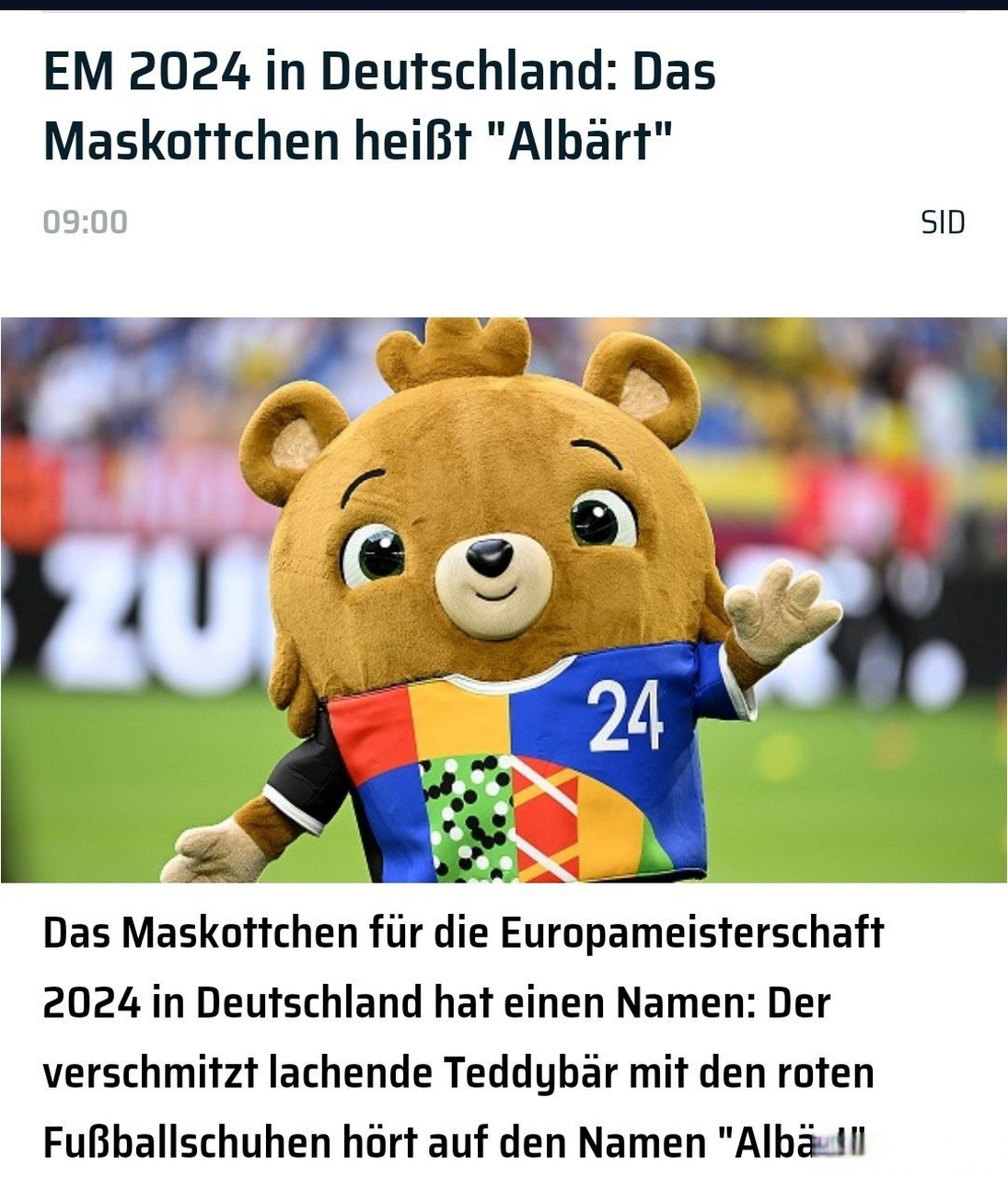 德国奥运吉祥物图片