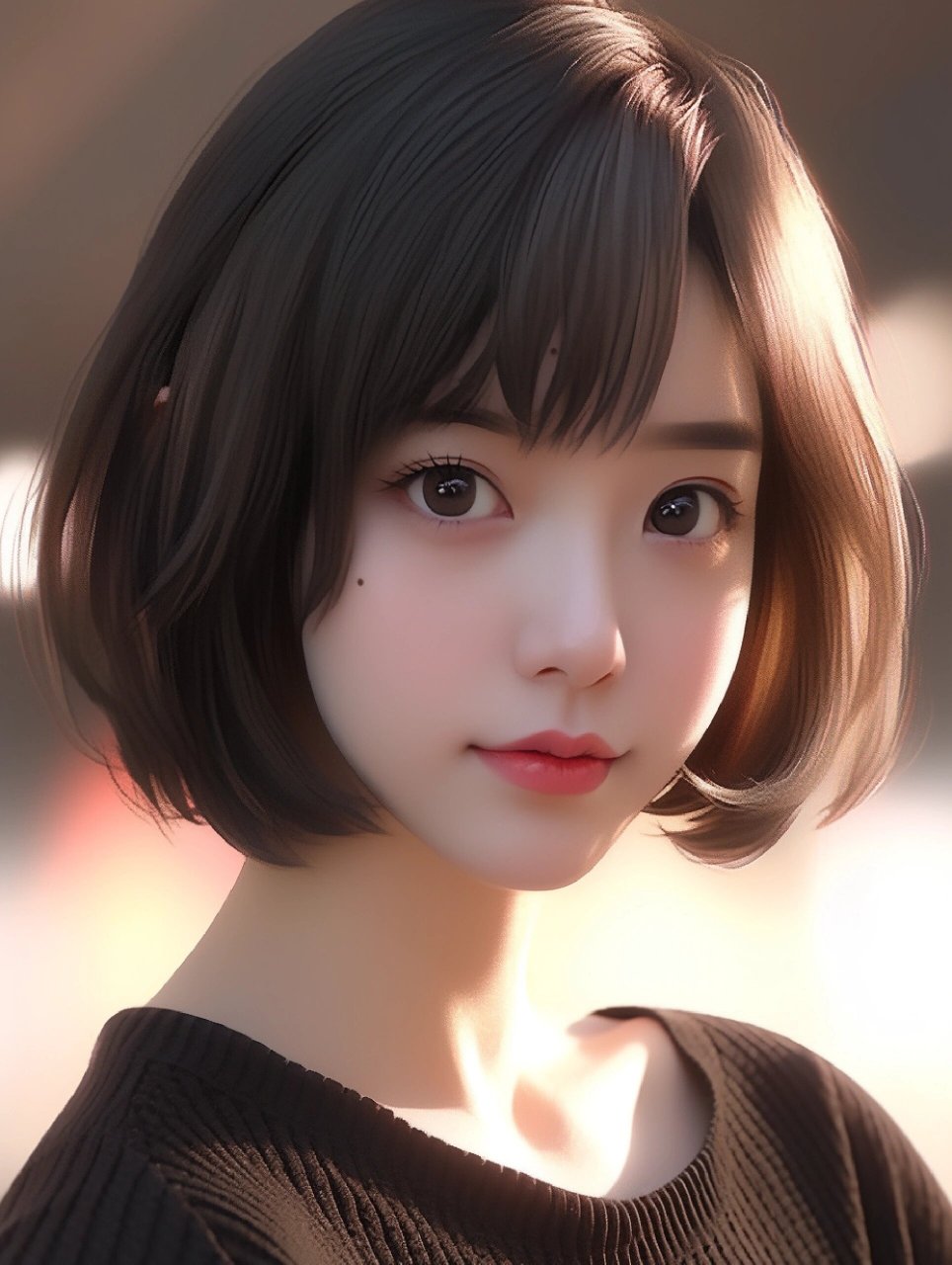 波波头短发发型图片 亲爱的朋友们,今天我要和大家分享一组超级时尚的