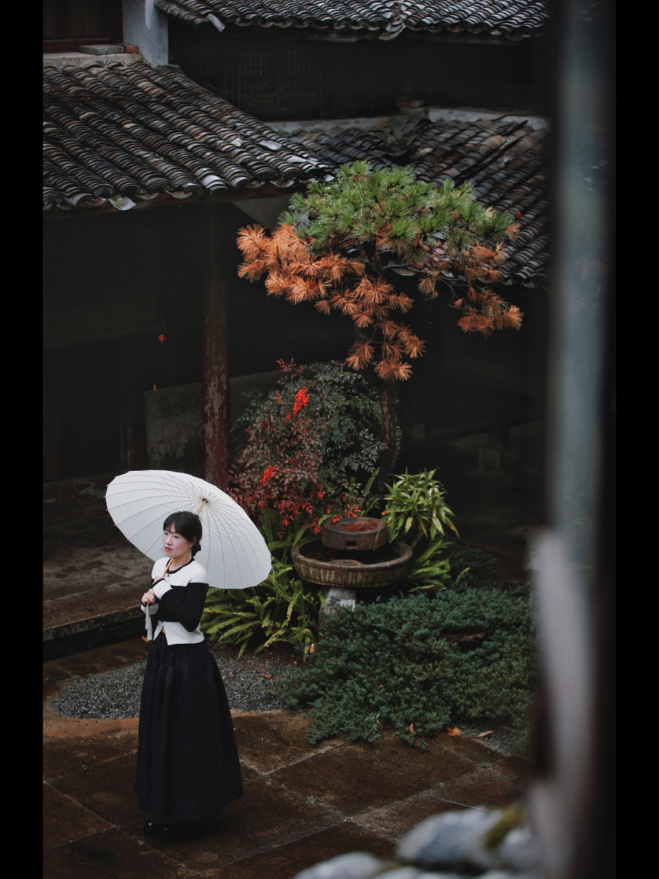 一直在找在台州适合雨天拍照的地方 流庆寺 「流庆寺」属温岭四大古刹