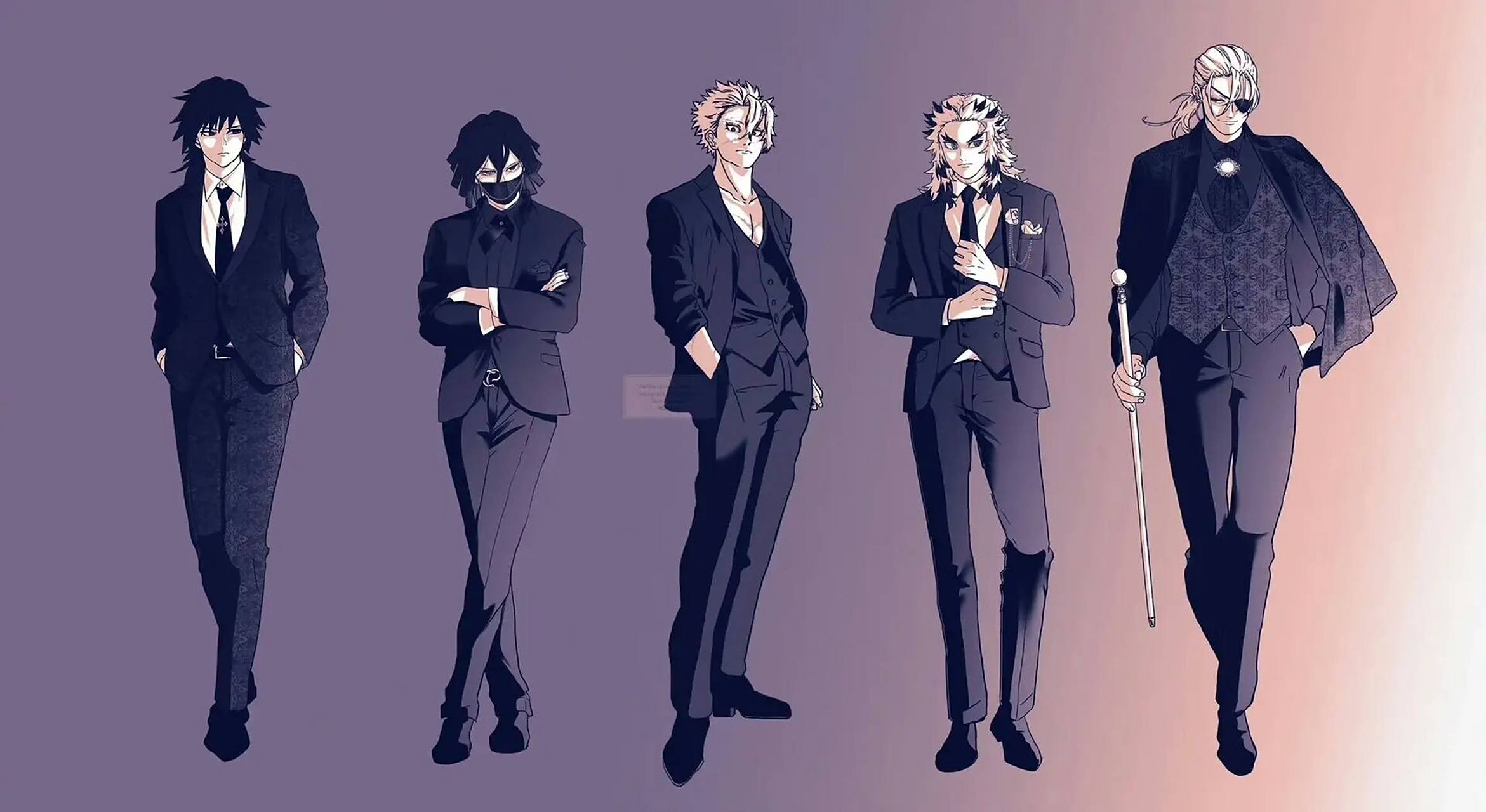 西装下的鬼灭 #动漫# #鬼灭之刃# #西装# i:saworinrin_9