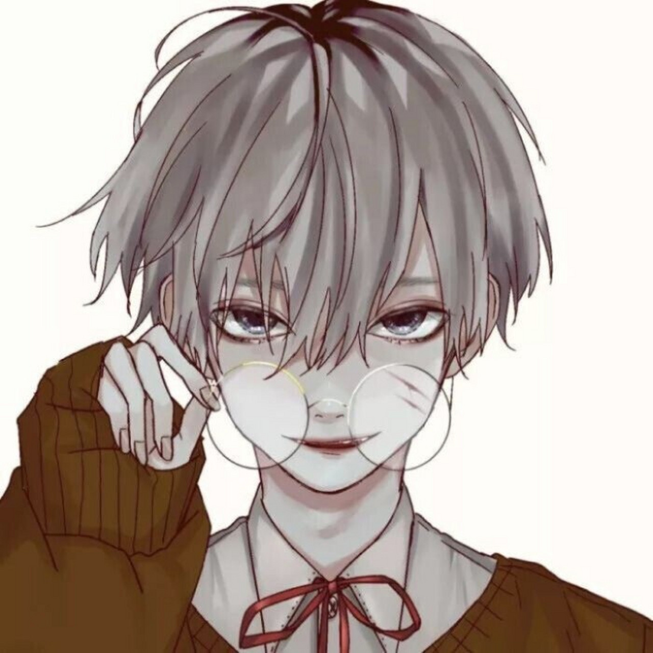 男生戴眼镜的超帅头像