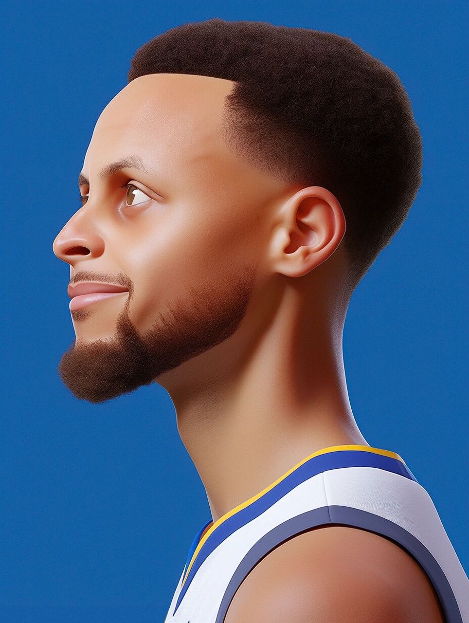 库里ai迪士尼头像 明儿打场好比赛