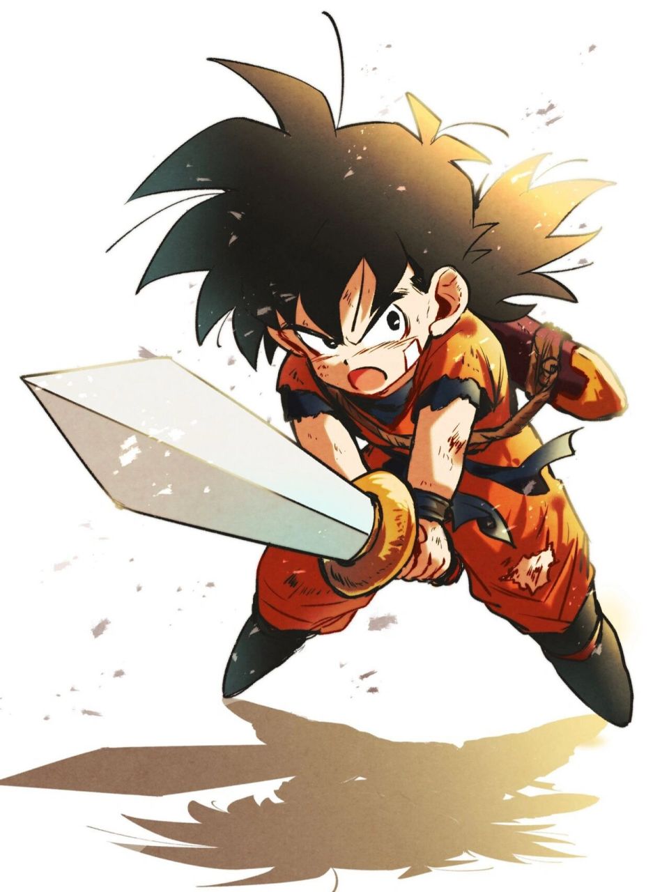 七龙珠·悟饭成长史  小悟饭真是太可爱了